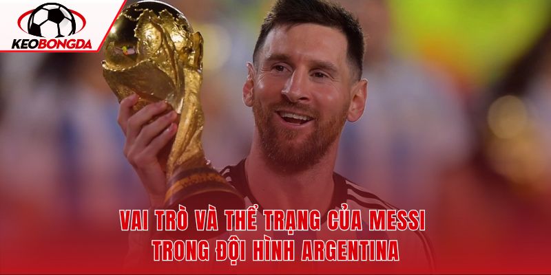 Thể trạng và cách dùng Messi đá WC lần thứ 6 dưới tay Scaloni