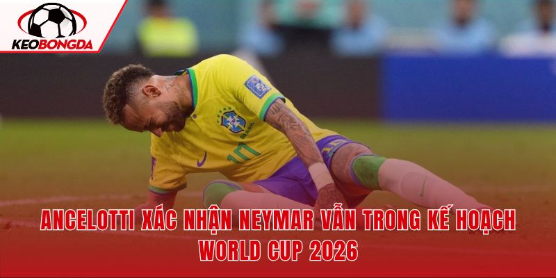 Neymar không lỡ hẹn cùng đội tuyển Brazil dù chấn thương bắp chân