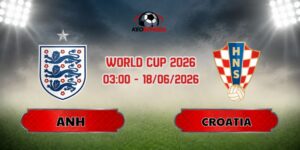 Soi Kèo Anh Vs Croatia 03h00 Ngày 18/06