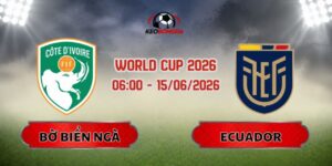 Bờ Biển Ngà Vs Ecuador