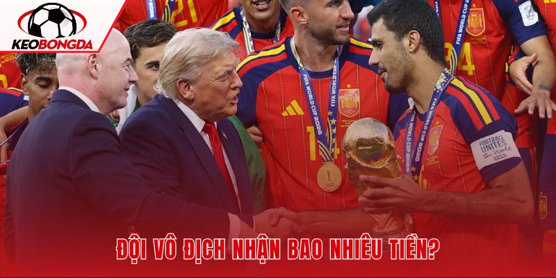 Đội vô địch Tây Ban Nha và khoản tiền thưởng kỷ lục