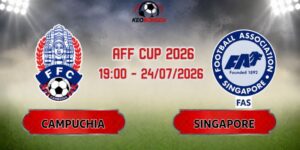 Soi Kèo Bóng Đá Campuchia Vs Singapore 19h00 Ngày 24/07