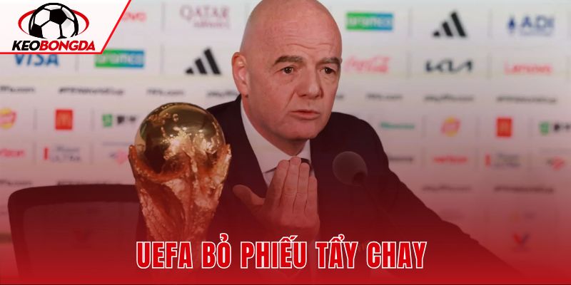 UEFA Bỏ Phiếu Tẩy Chay Các Giải Đấu FIFA Vì World Cup